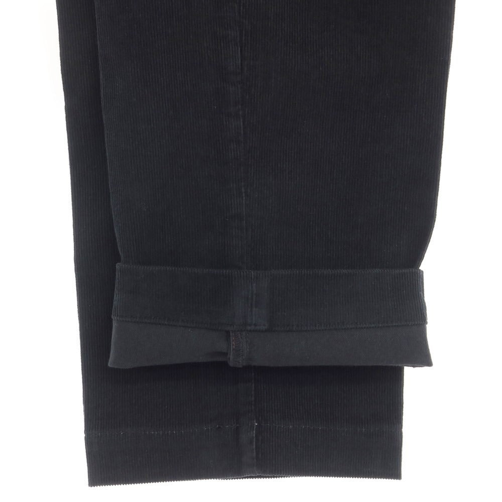 【中古】アールアール ロマーノリドルフィ RR ROMANO RIDOLFI ストレッチコーデュロイ スラックスパンツ ブラック【サイズ38】【BLK】【A/W】【状態ランクB】【メンズ】【768988】