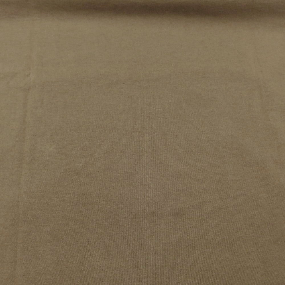 【中古】フープロジェクト fuu/project コットン ワイドシルエット 半袖Tシャツ ダークベージュ系【サイズ2】【BEI】【S/S】【状態ランクB】【メンズ】【769295】