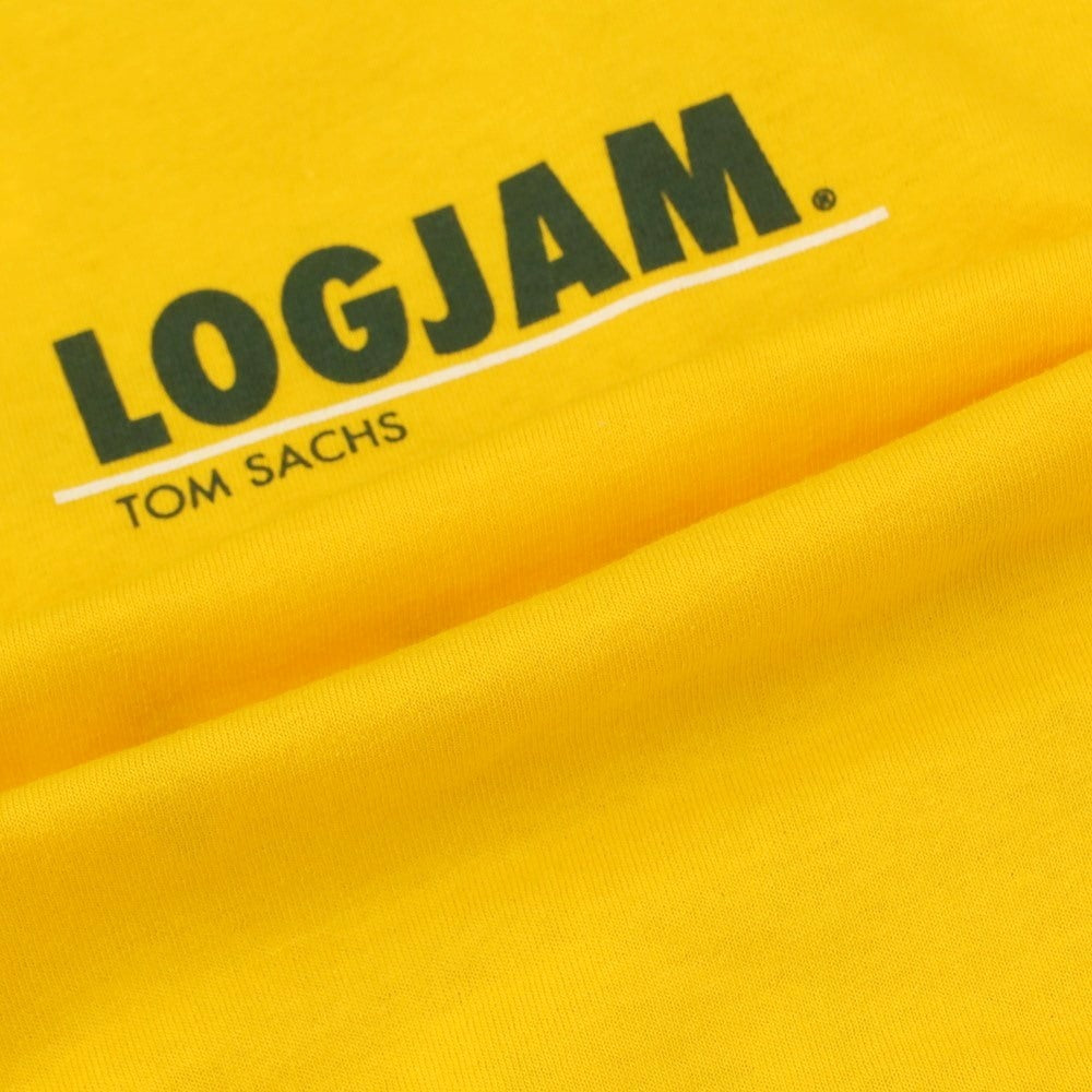 【中古】【未使用】トムサックス Tom Sachs プリント 長袖Tシャツ イエロー系【サイズM】【YEL】【S/S/A/W】【状態ランクS】【メンズ】【769295】