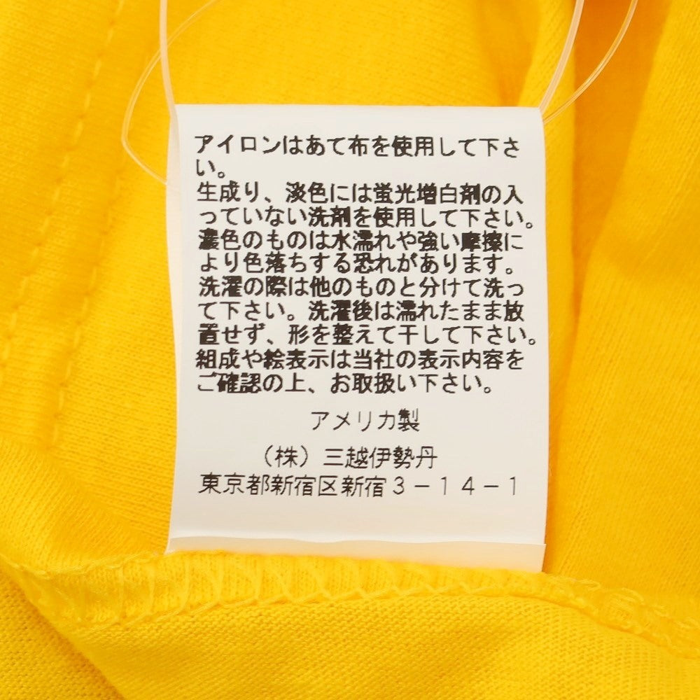 【中古】【未使用】トムサックス Tom Sachs プリント 長袖Tシャツ イエロー系【サイズM】【YEL】【S/S/A/W】【状態ランクS】【メンズ】【769295】