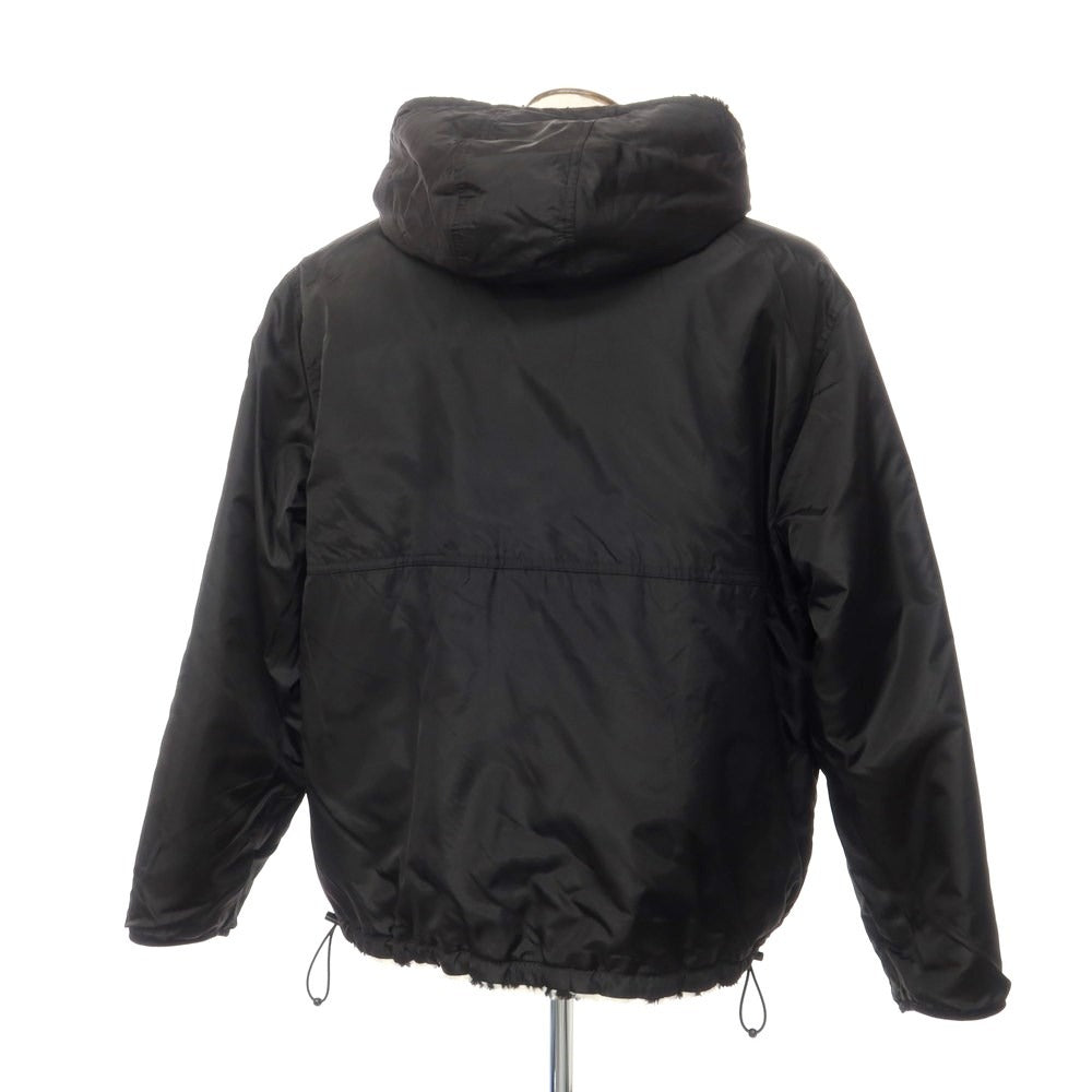 【中古】シュプリーム Supreme 2021年秋冬 Celtic Knot Reversible WINDSTOPPER Fleece Hooded Jacket フポリエステル フリース リバーシブル ジャケット ブルゾン ホワイトxブラック【サイズXL】【WHT】【A/W】【状態ランクB】【メンズ】【768894】