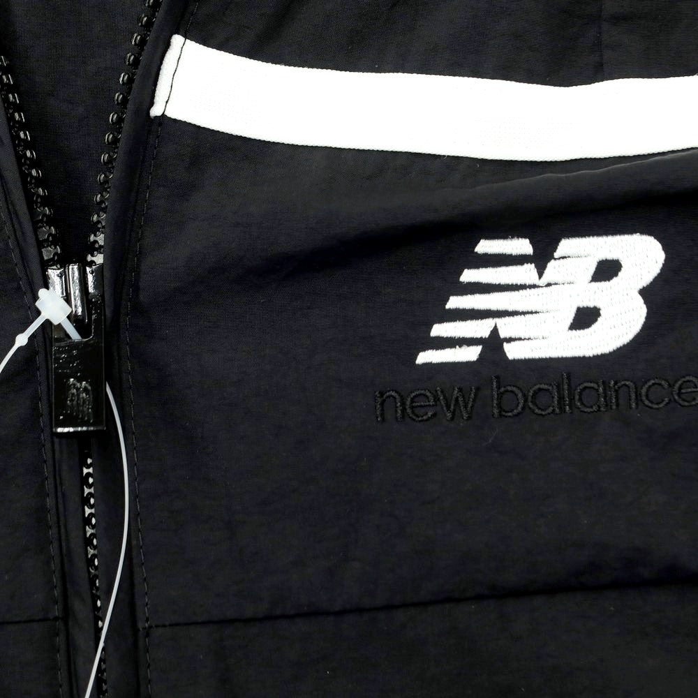 【中古】ニューバランス NEW BALANCE 2023年春夏 ナイロン ウインドブレーカー ジャケット ブラック【サイズXS】【BLK】【S/S】【状態ランクA】【メンズ】【769291】