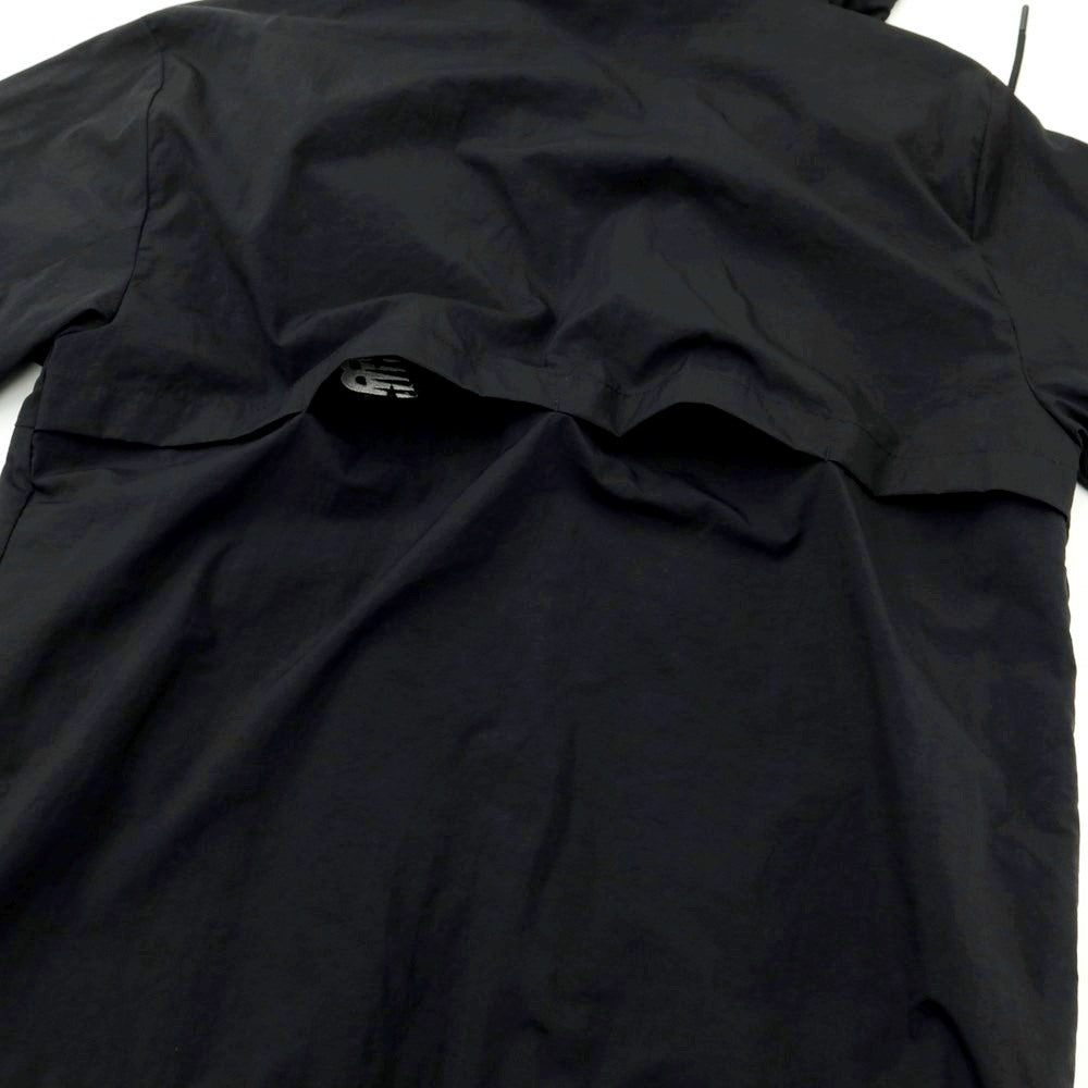 【中古】ニューバランス NEW BALANCE 2023年春夏 ナイロン ウインドブレーカー ジャケット ブラック【サイズXS】【BLK】【S/S】【状態ランクA】【メンズ】【769291】