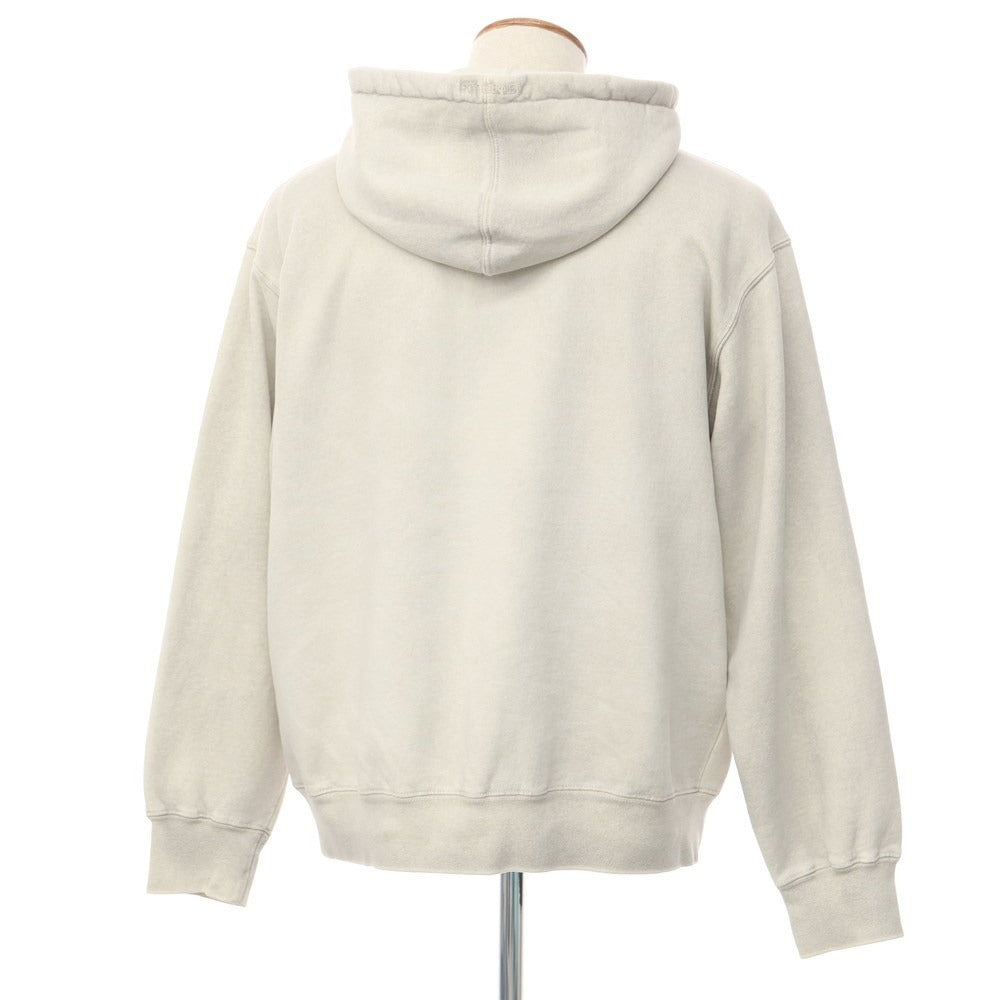 【中古】シュプリーム Supreme 2023年春夏 Overdyed S Logo Hooded Sweatshirt 裏起毛 コットンポリ プルオーバー パーカー グレージュ【サイズM】【BEI】【A/W】【状態ランクC】【メンズ】【769286】