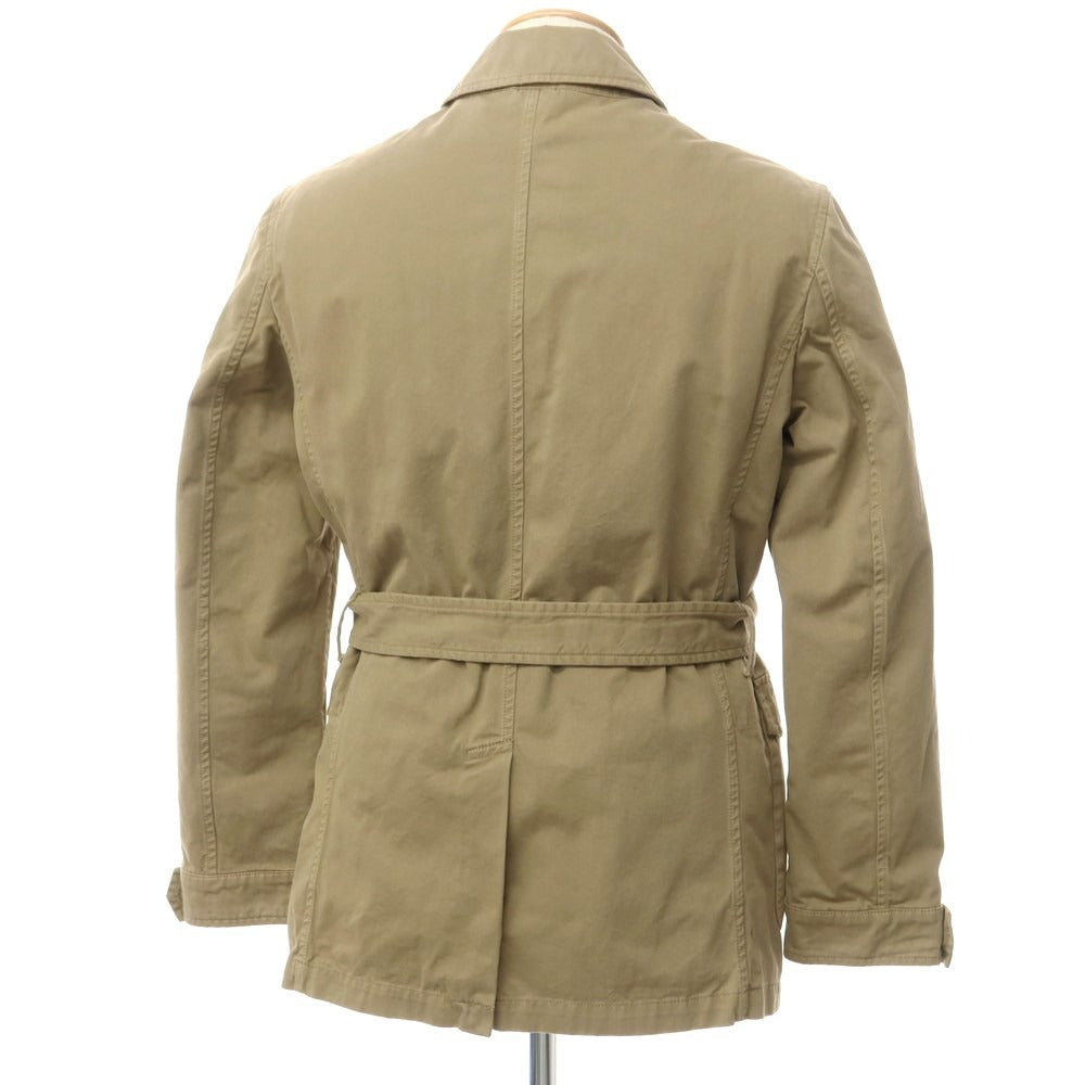 【中古】アスペジ ASPESI コットン 中綿ライナー ミリタリージャケット ベージュ【サイズS】【BEI】【A/W】【状態ランクB】【メンズ】【768894】