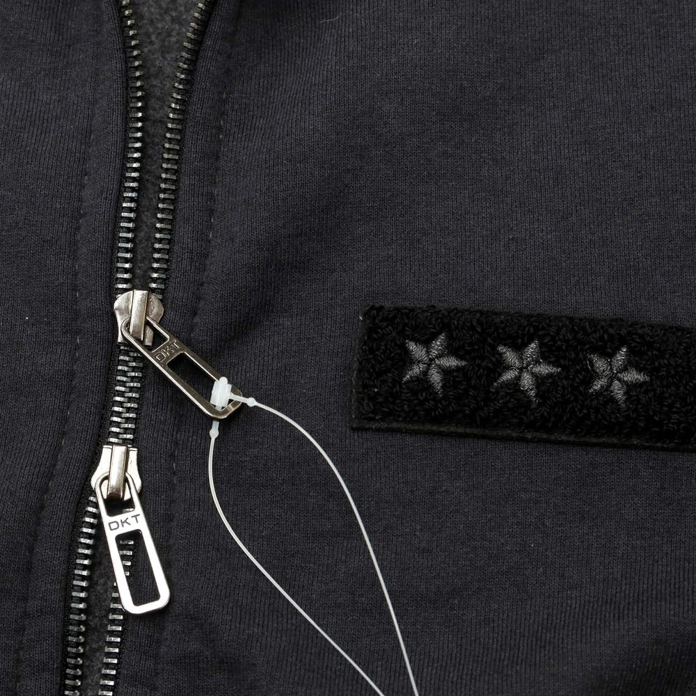 【中古】ディクタット DIKTAT コットンスウェット スタンドカラー ジップアップ ブルゾン ダークグレー【サイズS】【GRY】【A/W】【状態ランクB】【メンズ】【768894】