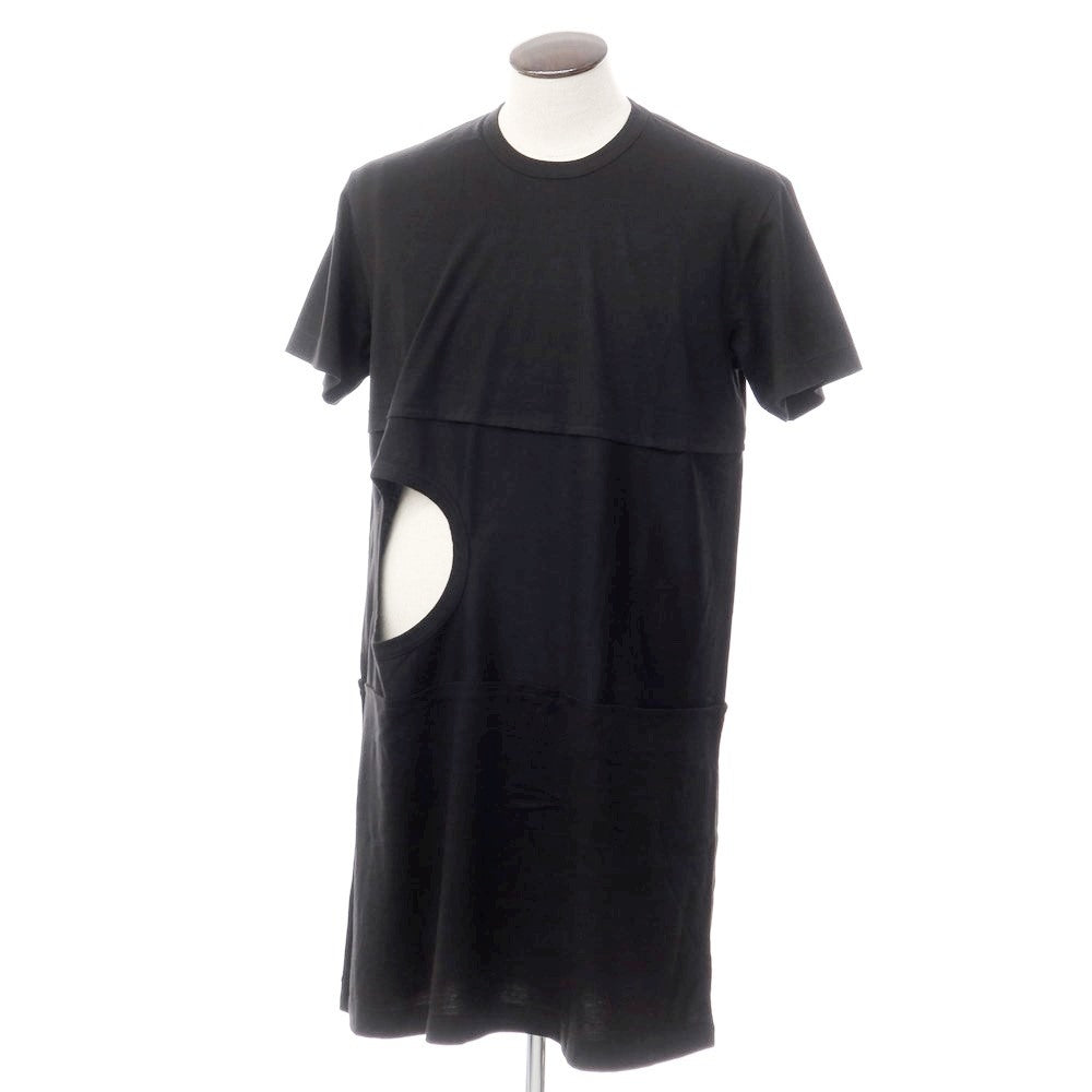 【中古】コムデギャルソンオムプリュス COMME des GARCONS HOMME PLUS 2020年春夏 再構築 ロング 半袖Ｔシャツ