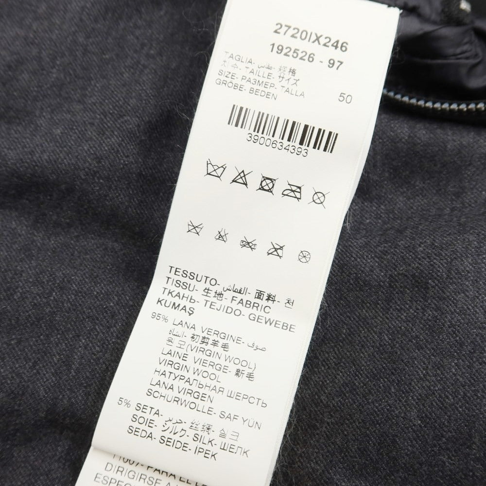 【中古】【未使用】モンテコーレ Montecore ロロピアーナ ウールシルク ダウンジャケット グレー【サイズ50】【GRY】【A/W】【状態ランクS】【メンズ】【768892】