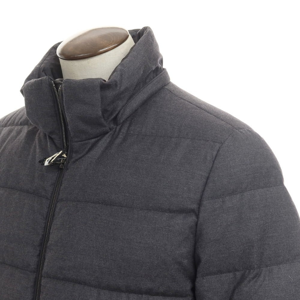 【中古】【未使用】モンテコーレ Montecore ロロピアーナ ウールシルク ダウンジャケット グレー【サイズ50】【GRY】【A/W】【状態ランクS】【メンズ】【768892】