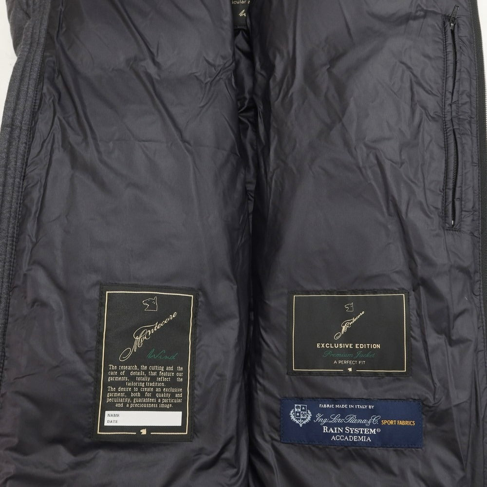 【中古】【未使用】モンテコーレ Montecore ロロピアーナ ウールシルク ダウンジャケット グレー【サイズ50】【GRY】【A/W】【状態ランクS】【メンズ】【768892】