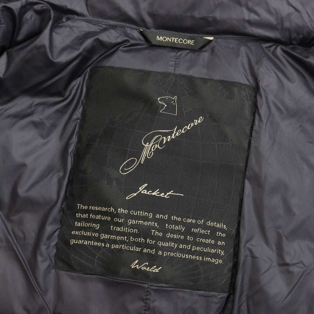 【中古】【未使用】モンテコーレ Montecore ロロピアーナ ウールシルク ダウンジャケット グレー【サイズ50】【GRY】【A/W】【状態ランクS】【メンズ】【768892】