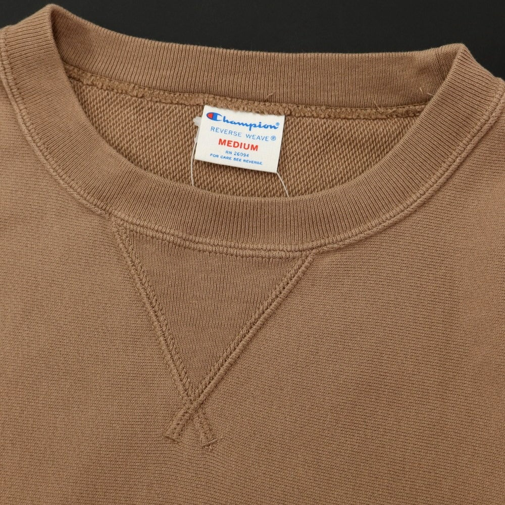 【中古】チャンピオン Champion コットン 半袖 スウェット ライトブラウン系【サイズM】【BRW】【S/S】【状態ランクB】【メンズ】【769198】