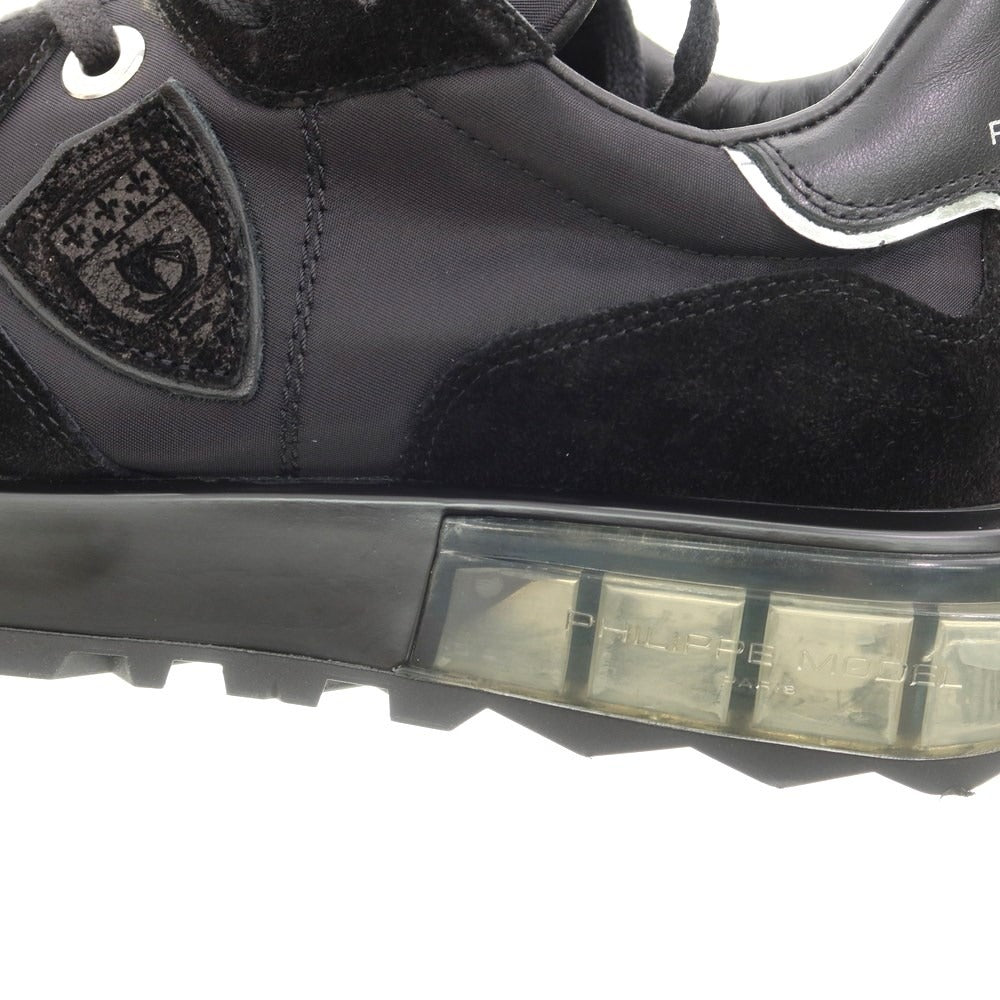 【中古】フィリップモデル PHILIPPE MODEL LA RUE LOW MAN MONDIAL スニーカー ブラック【サイズ41】【BLK】【S/S/A/W】【状態ランクA】【メンズ】【769087】
