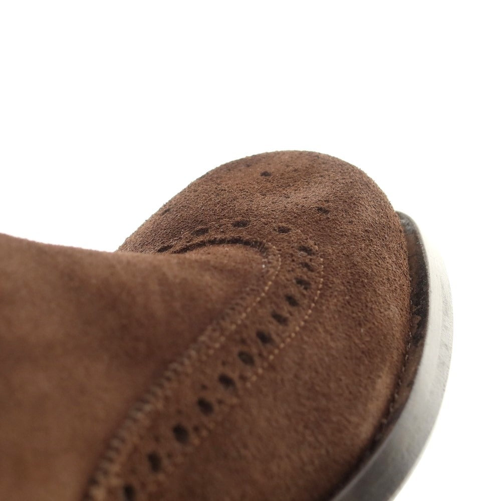 【中古】【未使用】トンプソン THOMPSON スエード サイドゴアブーツ ブラウン【サイズ44】【BRW】【S/S/A/W】【状態ランクS】【メンズ】【769086】