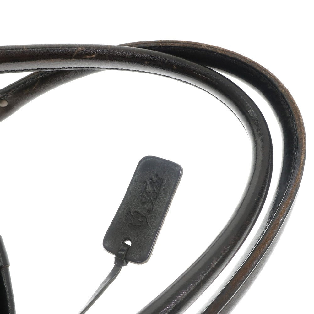 【中古】フェリージ Felisi 9237 ナイロン レザー トートバッグ ブラック【W45xH43xD15】【BLK】【S/S/A/W】【状態ランクC】【メンズ】【768968】