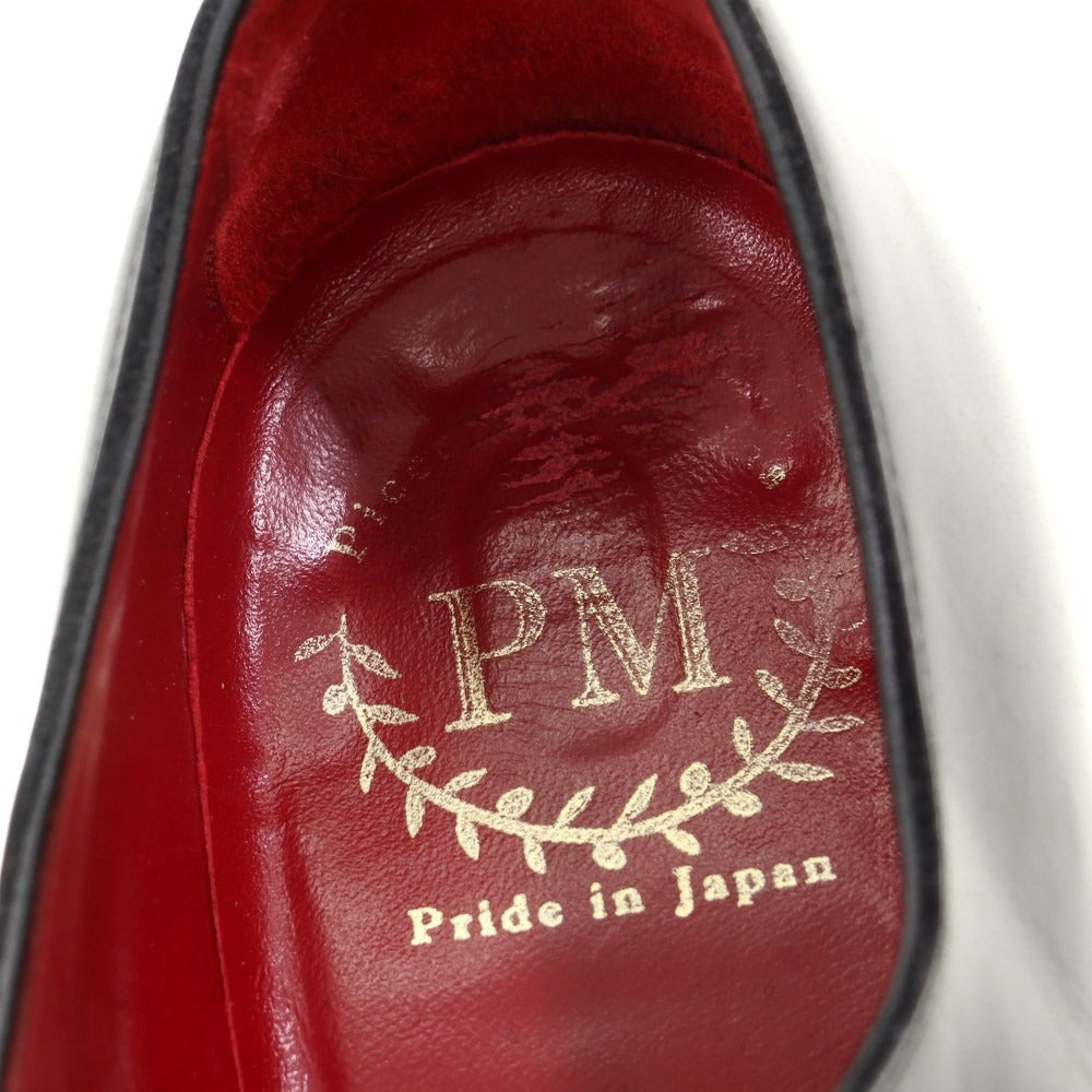 【中古】ピッコロオフィチーナ  Piccolo officina PM ホールカット ドレスシューズ ブラック【サイズ9】【BLK】【S/S/A/W】【状態ランクC】【メンズ】【769086】