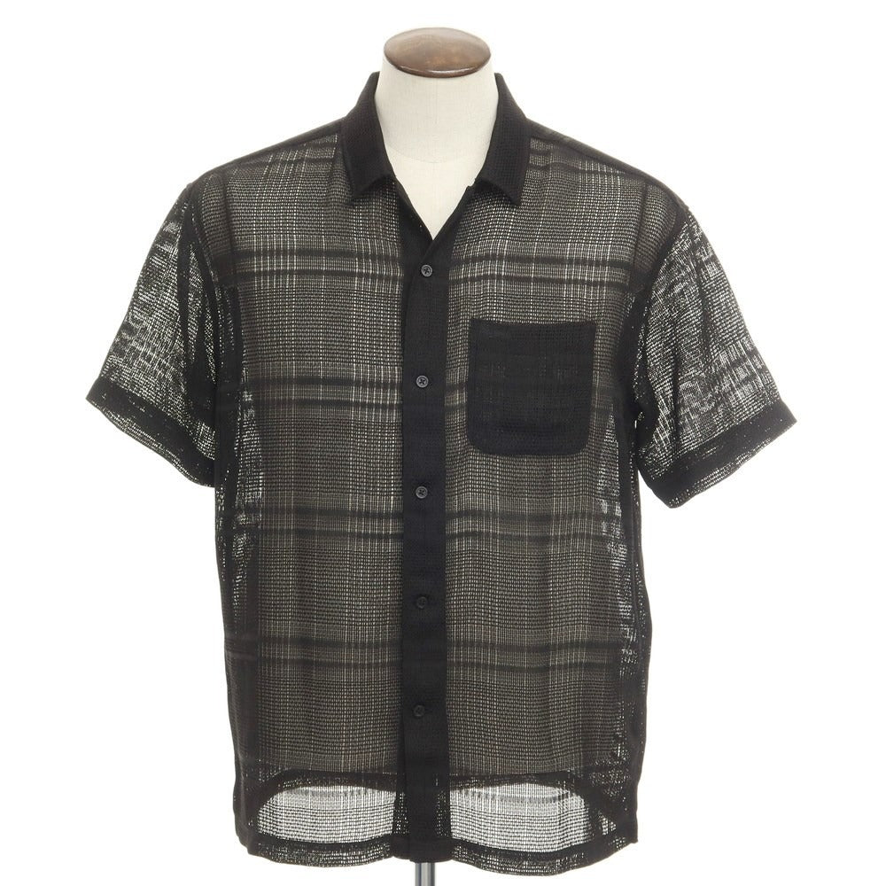 中古】シュプリーム Supreme 2023年春夏 Mesh Stripe S/S Shirt