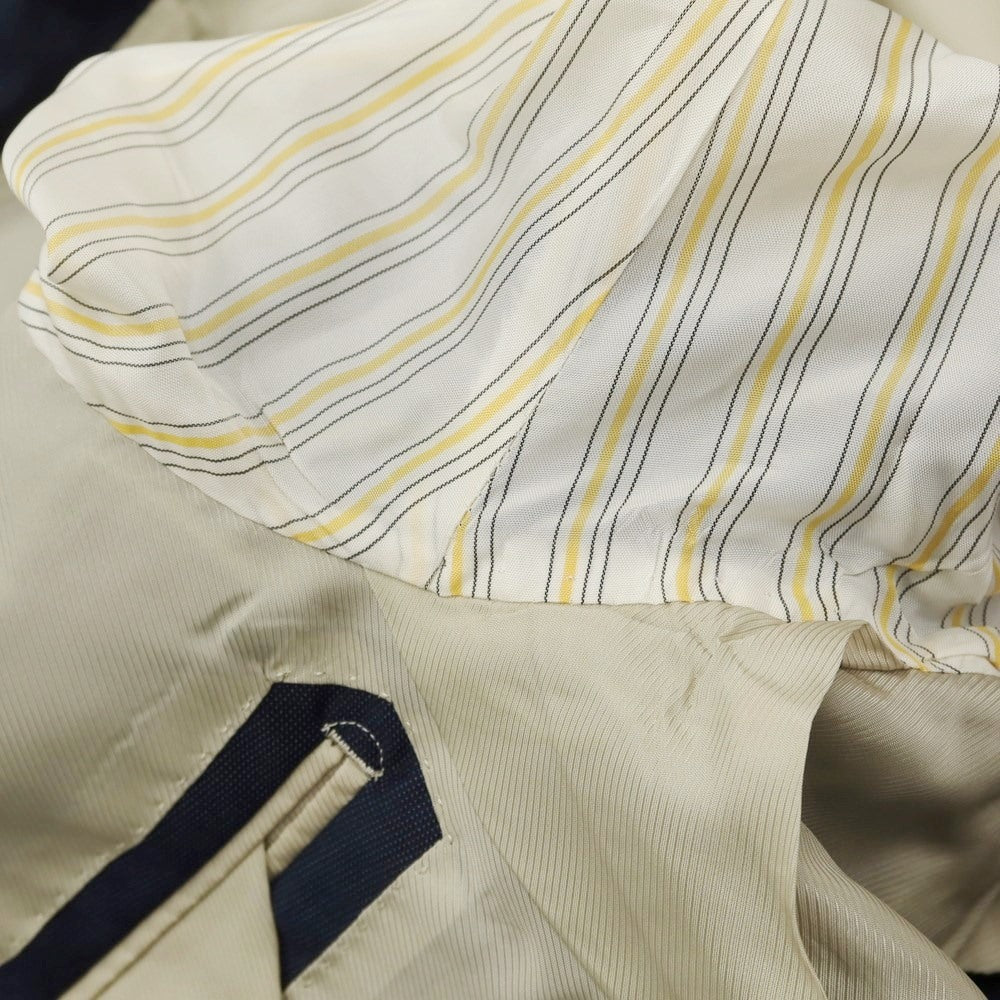 【中古】ポールスチュアート PAUL STUART ウール 2つボタンスーツ ネイビーブルー【サイズ46R】【NVY】【S/S/A/W】【状態ランクD】【メンズ】【768890】