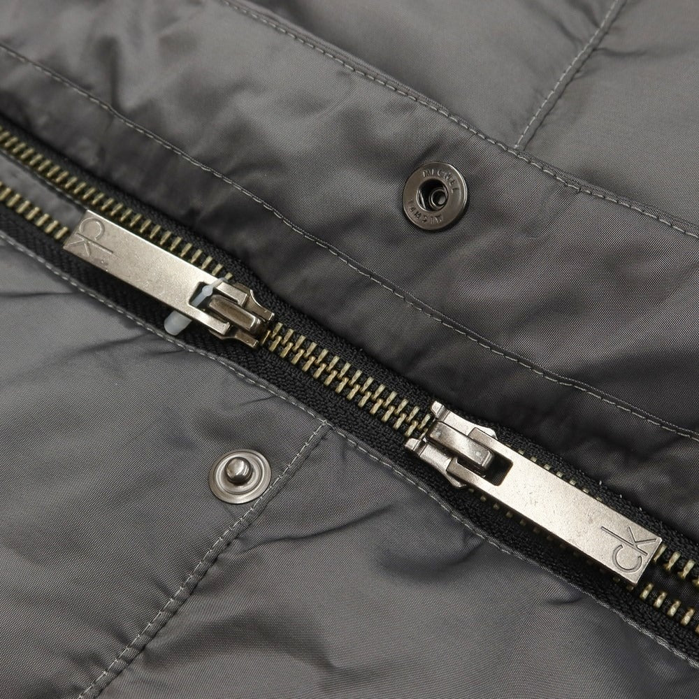 【中古】カルバンクライン Calvin Klein ナイロンポリエステル ダウンジャケット グレー【サイズM】【GRY】【A/W】【状態ランクB】【メンズ】【768892】