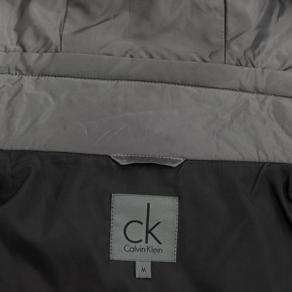 【中古】カルバンクライン Calvin Klein ナイロンポリエステル ダウンジャケット グレー【サイズM】【GRY】【A/W】【状態ランクB】【メンズ】【768892】