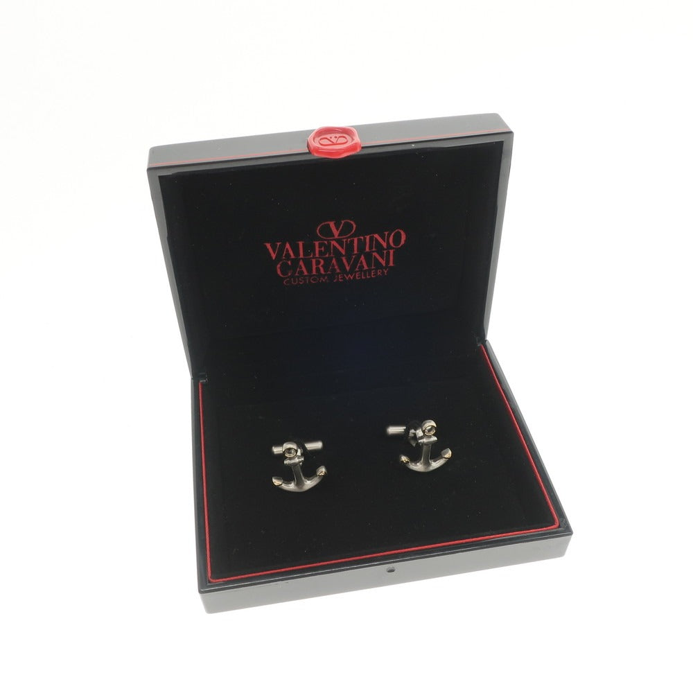 【中古】ヴァレンティノ ガラヴァーニ Valentino Garavani カフリンクス カフス 3点セット シルバー【SIV】【S/S/A/W】【状態ランクB】【メンズ】【769091】