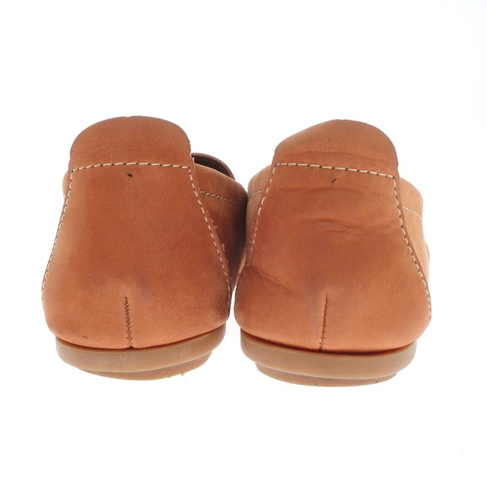 【中古】ハッシュパピー 525 hush puppies525 ヌバックレザー モカシンローファー オレンジブラウン【サイズ40】【BRW】【S/S/A/W】【状態ランクB】【メンズ】【769080】