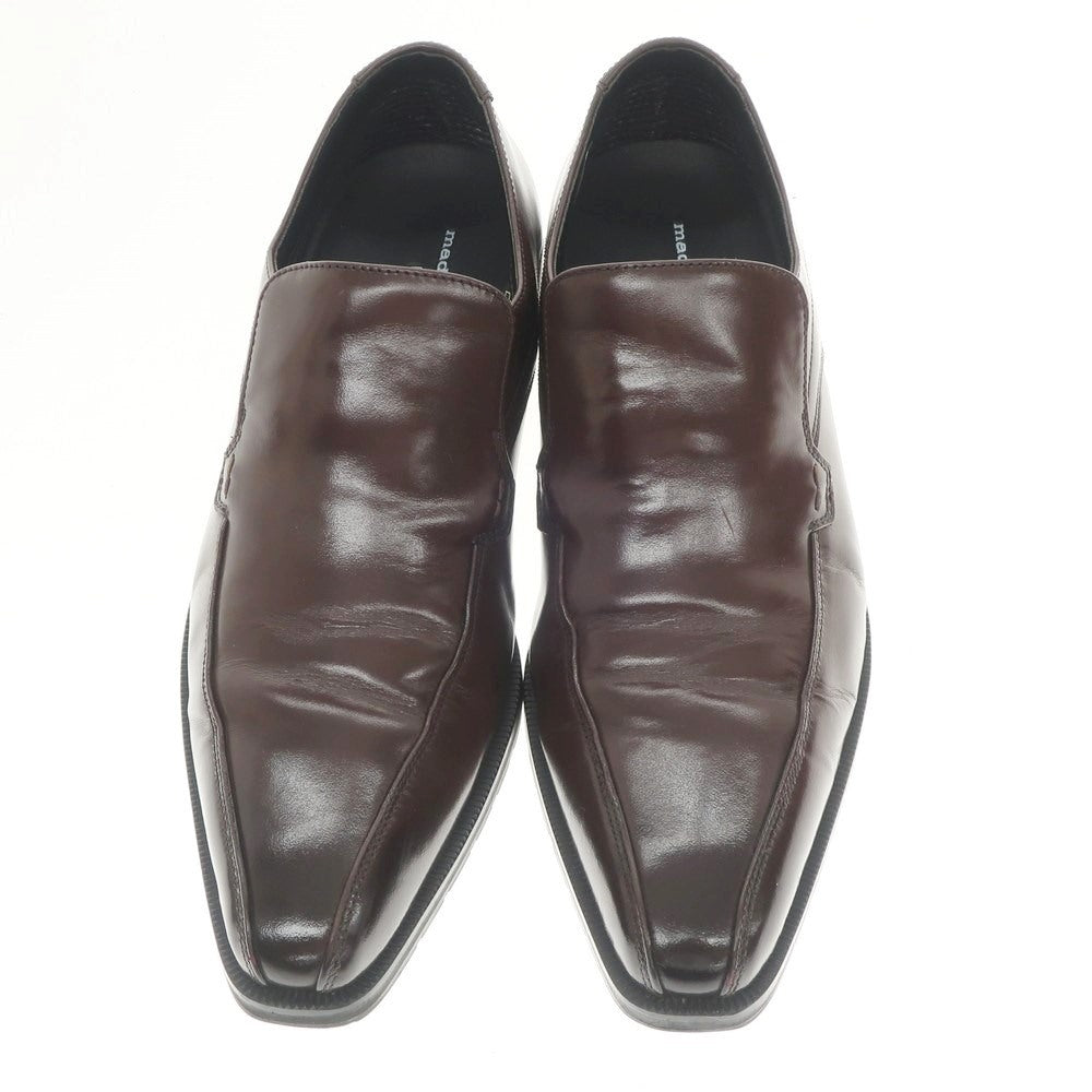 【中古】マドラス MADRAS スワールモカシン ロングノーズ ローファー ブラウン【サイズ24.5EEE】【BRW】【S/S/A/W】【状態ランクB】【メンズ】【769080】