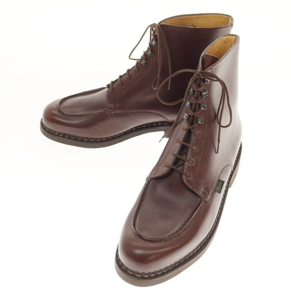 中古】【未使用】パラブーツ Paraboot BEAULIEU Uチップ レースアップ