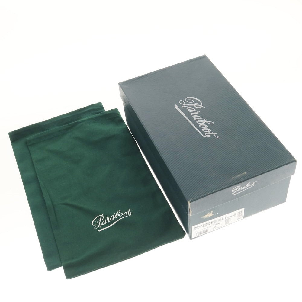 【中古】【未使用】パラブーツ Paraboot MICHAEL DOUDOUNE リップストップナイロン チロリアンシューズ ブラック【サイズ42】【BLK】【S/S/A/W】【状態ランクS】【メンズ】【769069】