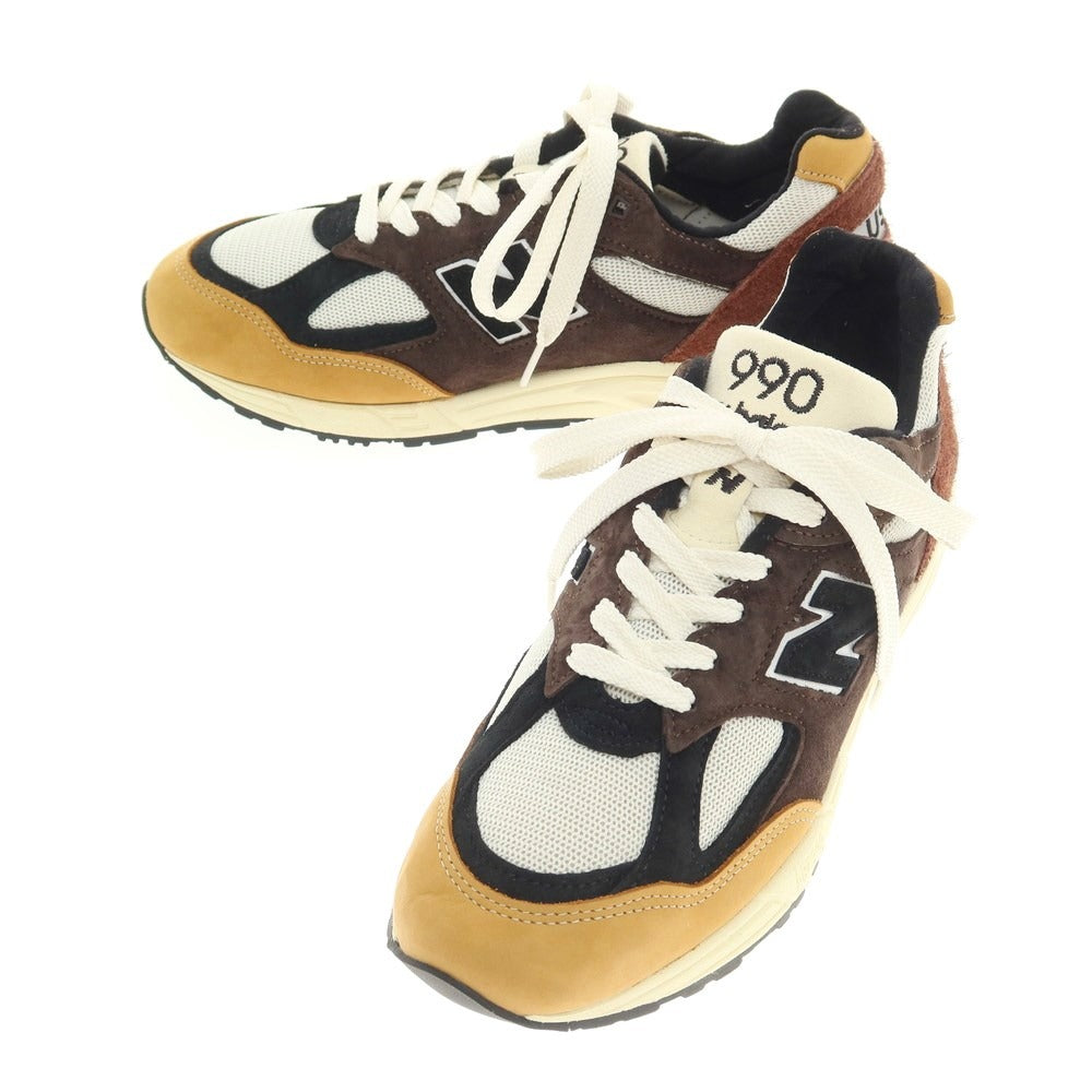 【中古】ニューバランス NEW BALANCE 2023年春夏 M990BB2 スニーカー ブラウンxブラック【サイズ27cm】【BRW】【