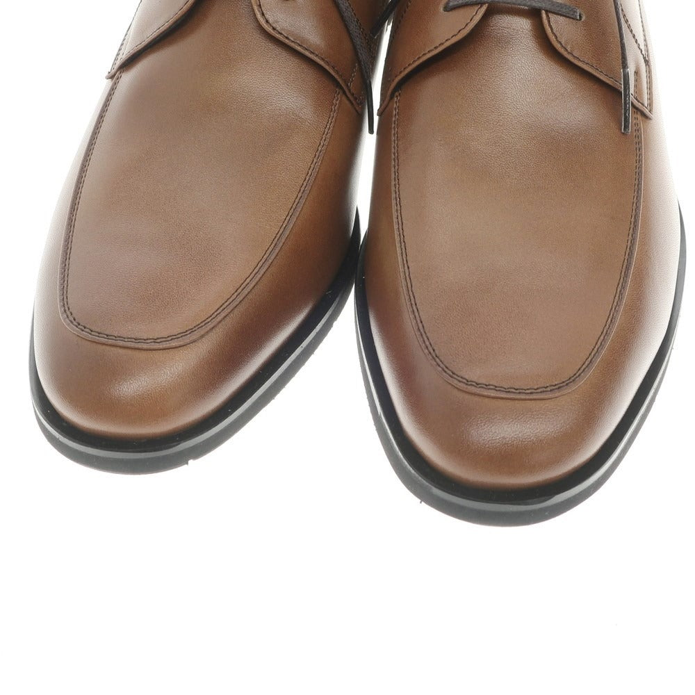 【中古】【未使用】ネッツーノ Nettuno Uチップ ドレスシューズ ブラウン【サイズ26 1/2EEEE】【BRW】【S/S/A/W】【状態ランクS】【メンズ】【768989】