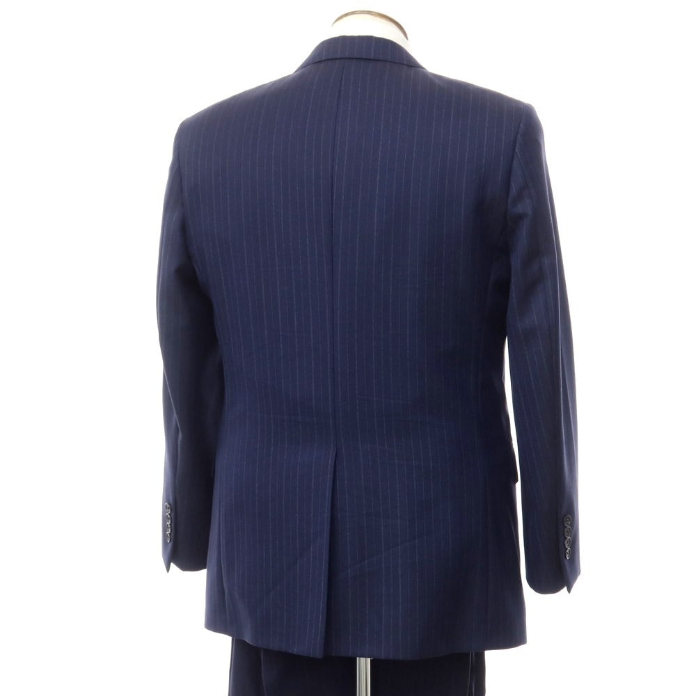 【中古】ブルックスブラザーズ Brooks Brothers ウール スリーピース 2つボタンスーツ ネイビーブルー【サイズ40R/W34】【NVY】【A/W】【状態ランクB】【メンズ】【768870】