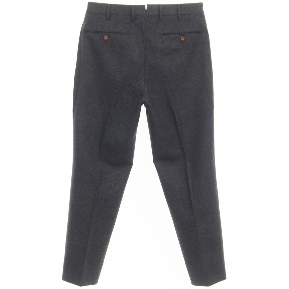 【中古】ピーティートリノ PT TORINO ウール スラックスパンツ ダークグレー【サイズ48】【GRY】【A/W】【状態ランクA】【メンズ】【768987】
