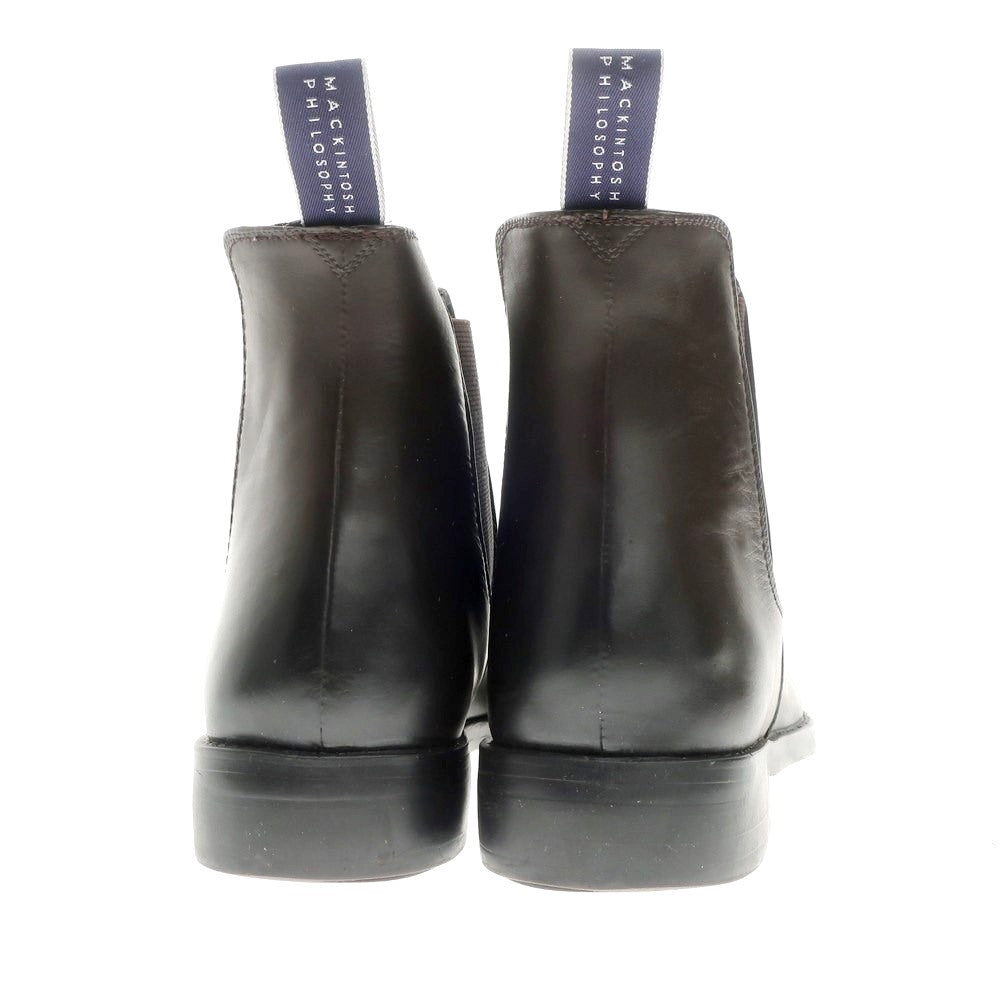 【中古】マッキントッシュフィロソフィー MACKINTOSH PHILOSOPHY レインブーツ ラバー サイドゴアブーツ ダークブラウン【サイズ38/SS】【BRW】【S/S/A/W】【状態ランクB】【メンズ】【768989】