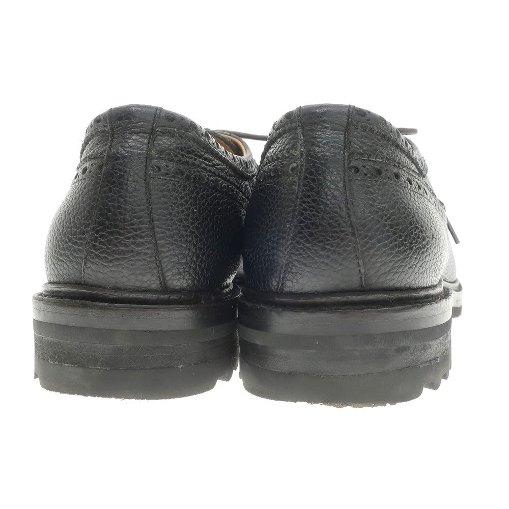 【中古】ポルペッタ polpetta ウイングチップ ドレスシューズ ブラック【サイズ40.5】【BLK】【S/S/A/W】【状態ランクB】【メンズ】【768989】