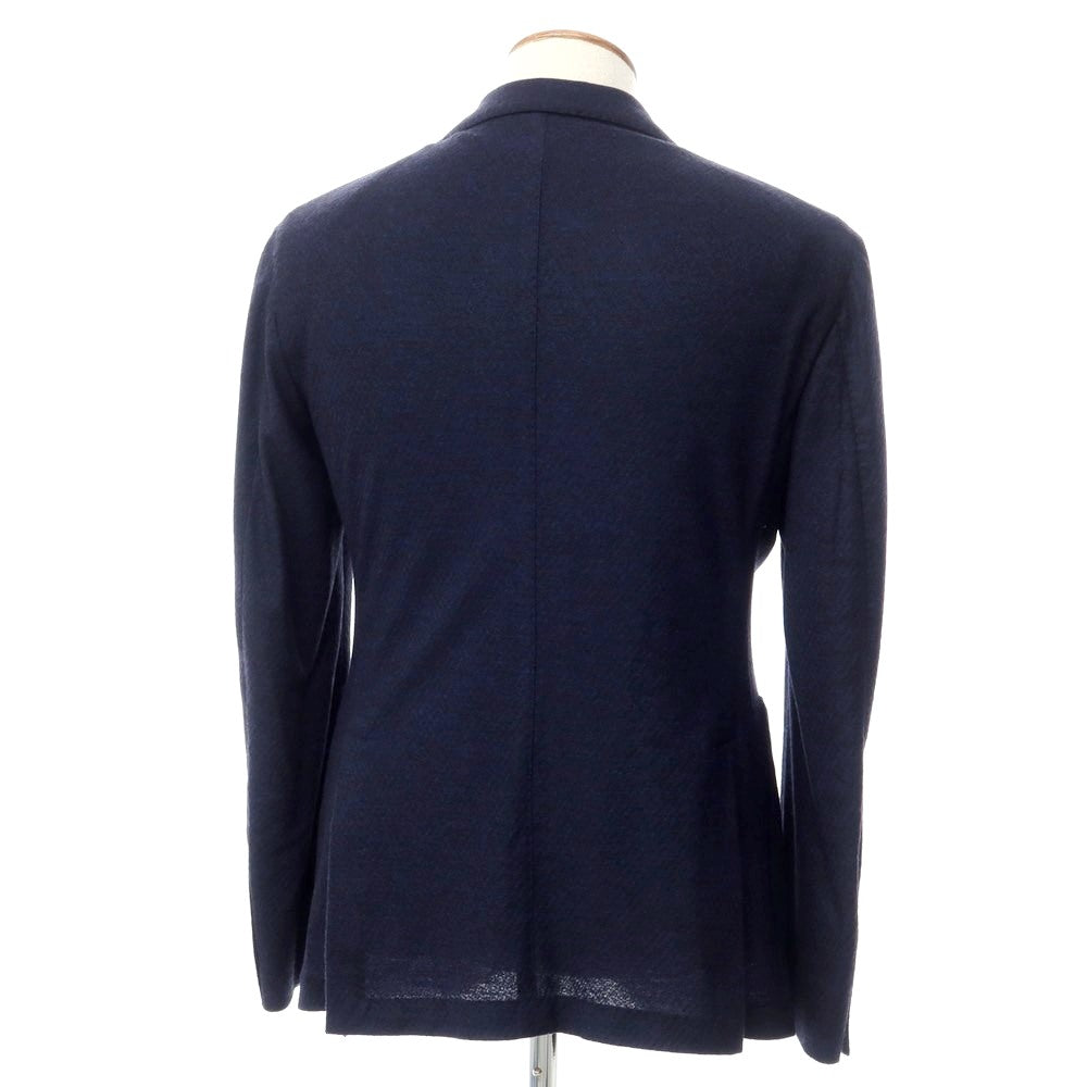 【新品】エルビーエム1911 L.B.M.1911 ウール ジャージージャケット ネイビー【サイズ46】【NVY】【A/W】【状態ランクN】【メンズ】【769089】