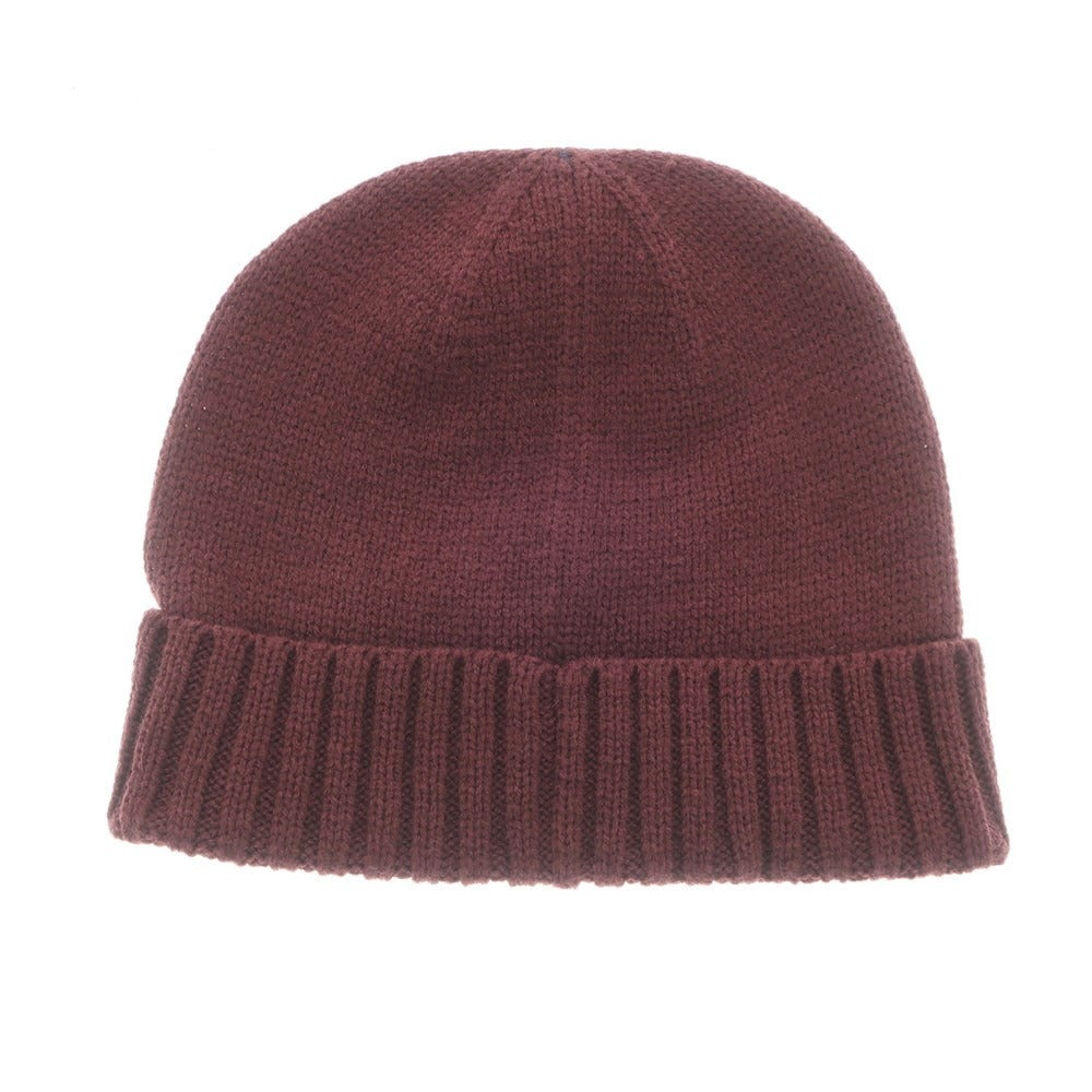 【新品】ジャンネット giannetto ミドルゲージアクリルウール ニットキャップ マルーン【RED】【A/W】【状態ランクN】【メンズ】【769082】