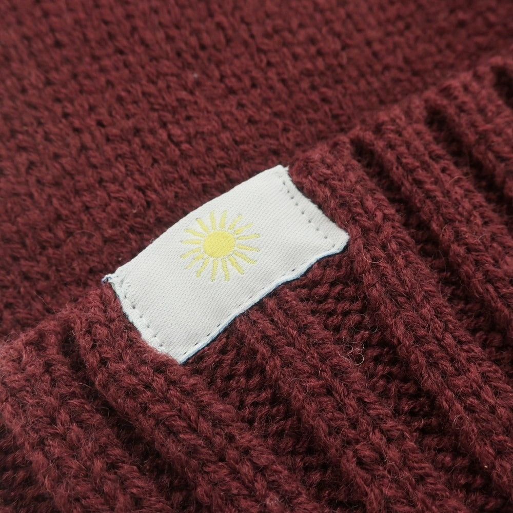 【新品】ジャンネット giannetto ミドルゲージアクリルウール ニットキャップ マルーン【RED】【A/W】【状態ランクN】【メンズ】【769082】