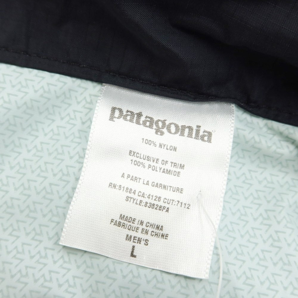 【中古】パタゴニア patagonia スーパーセル ナイロンパンツ ブラック【サイズL】【BLK】【S/S】【状態ランクB】【メンズ】【769180】