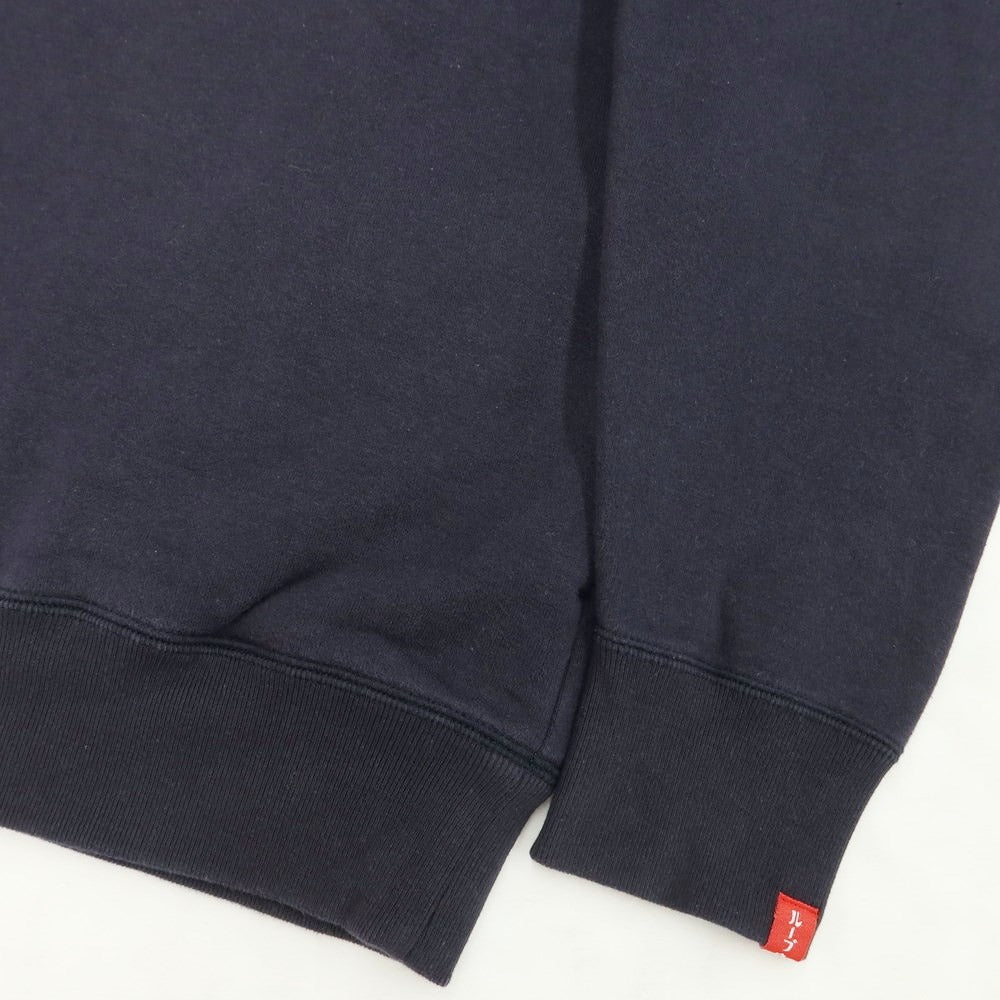 【中古】ループウィラー LOOPWHEELER BEAMS JAPAN別注 コットン タートルネック スウェット ネイビー【サイズL】【NVY】【A/W】【状態ランクB】【メンズ】【768989】