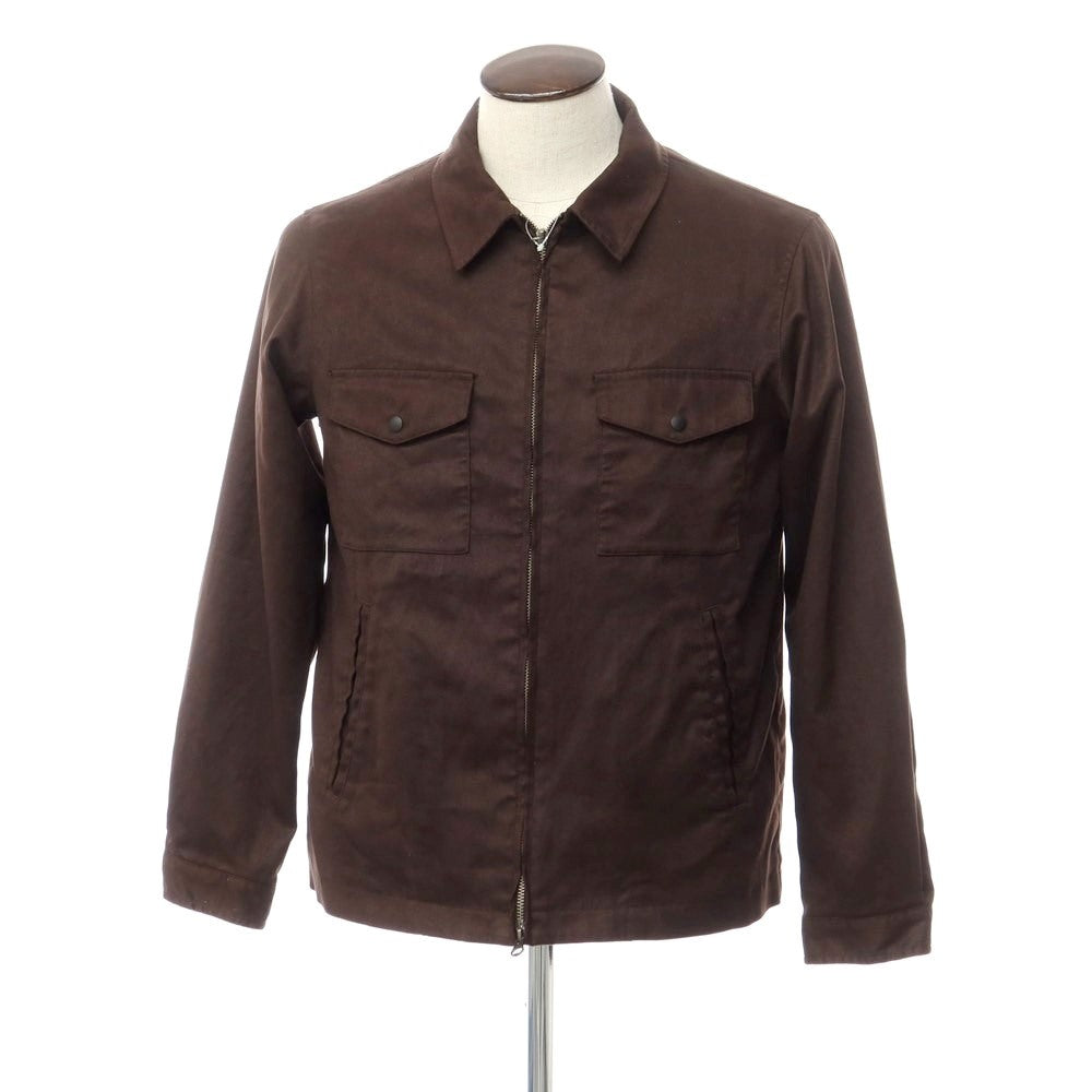 【中古】グリーンレーベルリラクシング green label relaxing ポリエステル ワークジャケット ダークブラウン【サイズL】【BRW】【A/W】【状態ランクB】【メンズ】【768890】