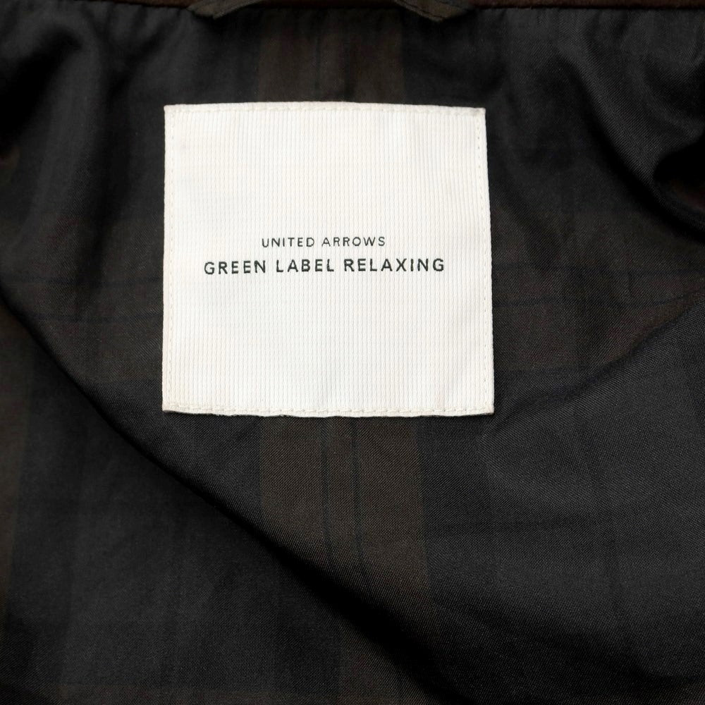 【中古】グリーンレーベルリラクシング green label relaxing ポリエステル ワークジャケット ダークブラウン【サイズL】【BRW】【A/W】【状態ランクB】【メンズ】【768890】