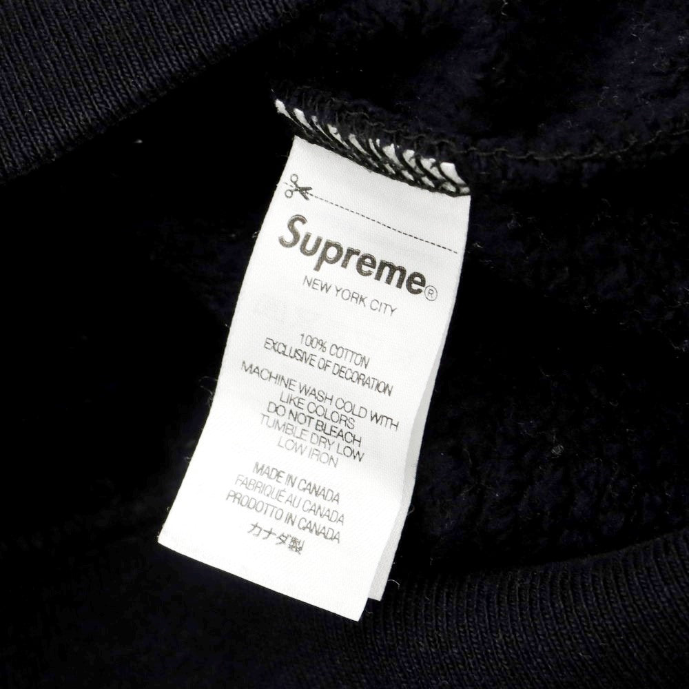 【中古】シュプリーム Supreme 2022年秋冬 Small Box Crewneck クルーネック スウェット ブラック【サイズM】【BLK】【A/W】【状態ランクB】【メンズ】【769098】