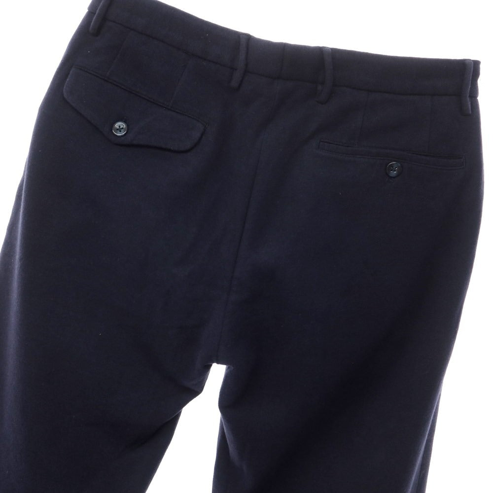 【中古】インコテックス INCOTEX コットンナイロン ジャージー カジュアルスラックス パンツ ネイビー【サイズ46】【NVY】【S/S】【状態ランクC】【メンズ】【769097】