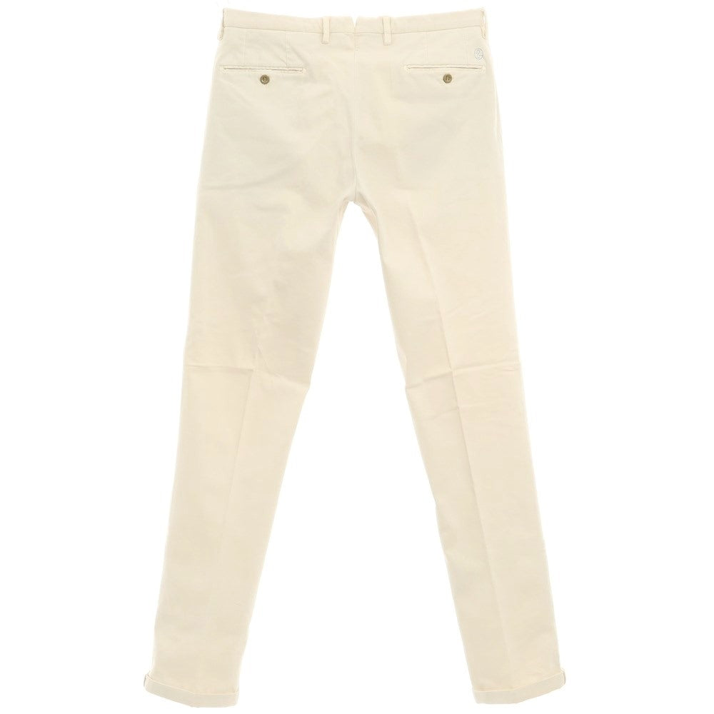 【新品アウトレット】サンタニエッロ SANTANIELLO ストレッチコットン スラックスパンツ ライトベージュ【サイズ48】【BEI】【S/S/A/W】【状態ランクN-】【メンズ】【769090】