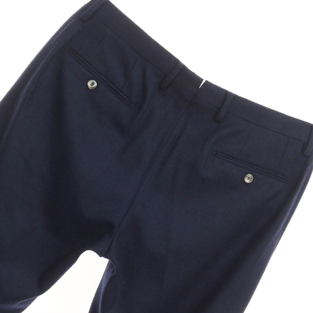 【新品】サンタニエッロ SANTANIELLO ウールナイロン カジュアルスラックス パンツ ダークネイビー【サイズ50】【NVY】【A/W】【状態ランクN】【メンズ】【769086】