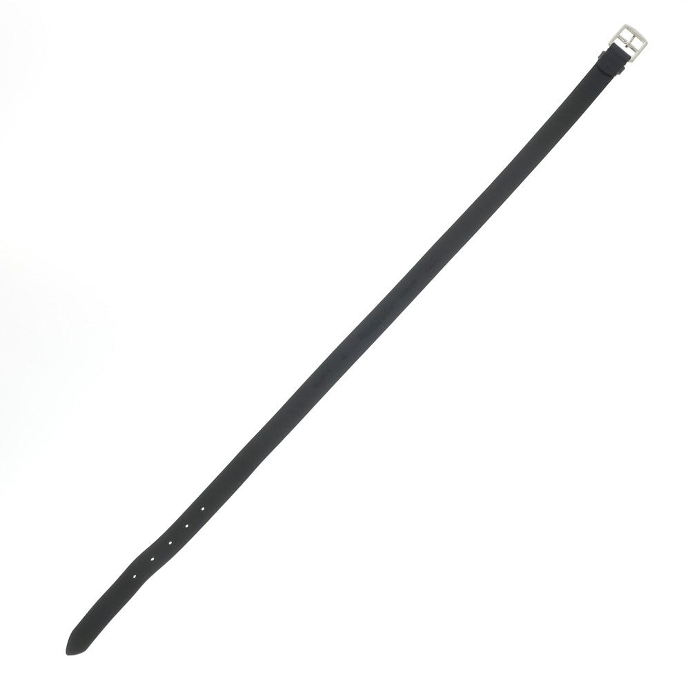 【新品】パオロ ヴィターレ PAOLO VITALE レザーベルト ブラックネイビー【サイズ85】【NVY】【S/S/A/W】【状態ランクN】【メンズ】【769095】