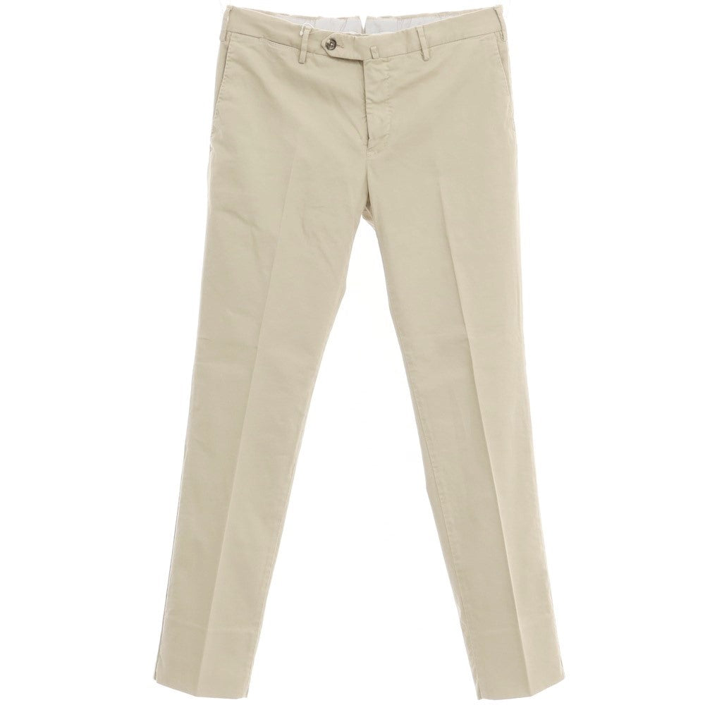 【中古】ピーティートリノ PT TORINO ストレッチコットンレーヨン スラックスパンツ ベージュ【サイズ48】【BEI】【S/S】【状態ランクB】【メンズ】【769078】