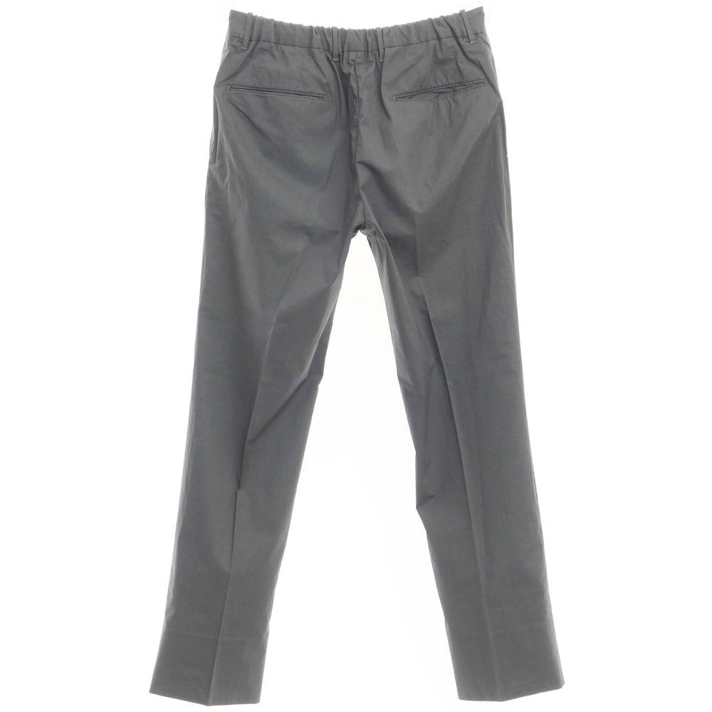【中古】インコテックス INCOTEX ストレッチコットン イージースラックスパンツ ダークグレー【サイズ46】【GRY】【S/S】【状態ランクC】【メンズ】【769078】