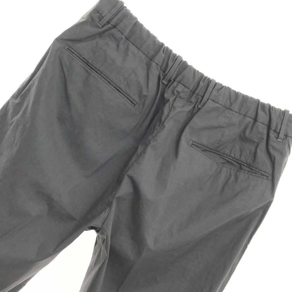 【中古】インコテックス INCOTEX ストレッチコットン イージースラックスパンツ ダークグレー【サイズ46】【GRY】【S/S】【状態ランクC】【メンズ】【769078】
